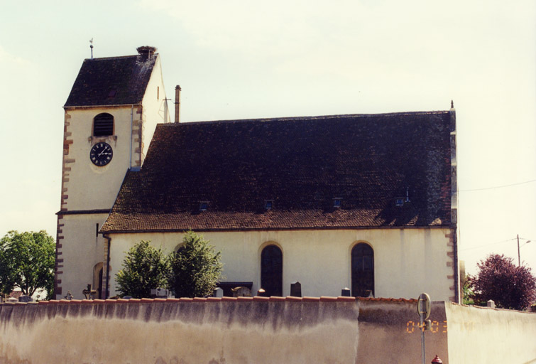 Vue depuis le nord.