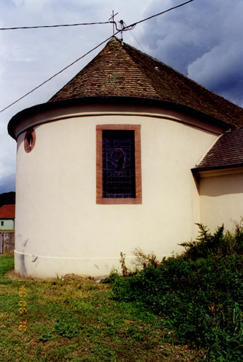 Vue du chevet.