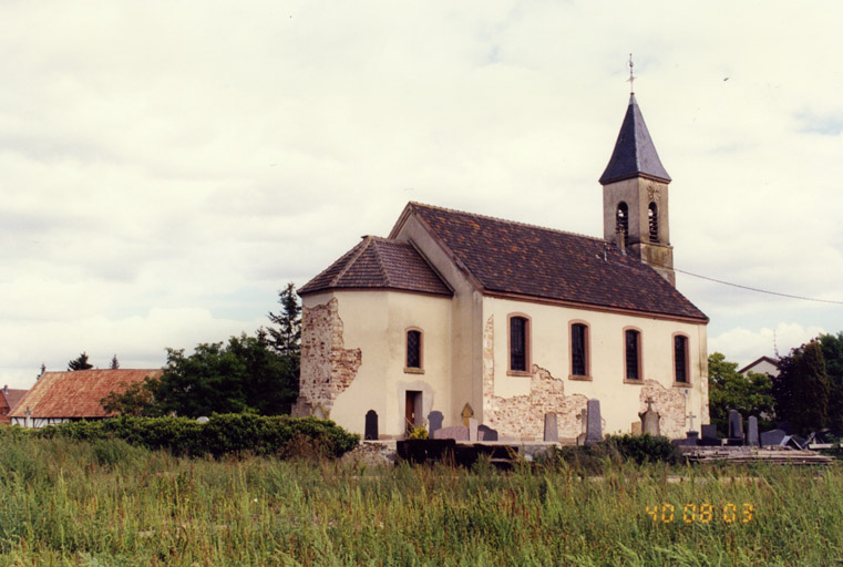 Vue d'ensemble depuis l'ouest.