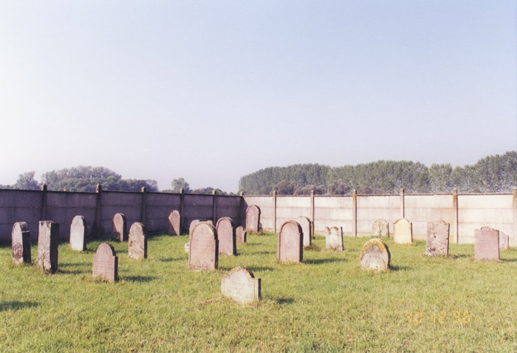 Vue d'ensemble de stèles.