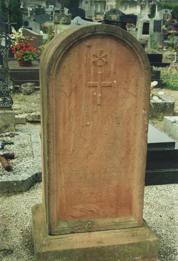 Tombeau de Louis (Joseph) Duflot, 1848.