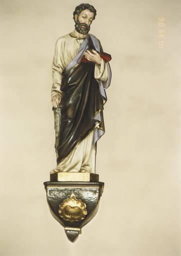 Statue de saint Joseph, limite 19e siècle-20e siècle (?).