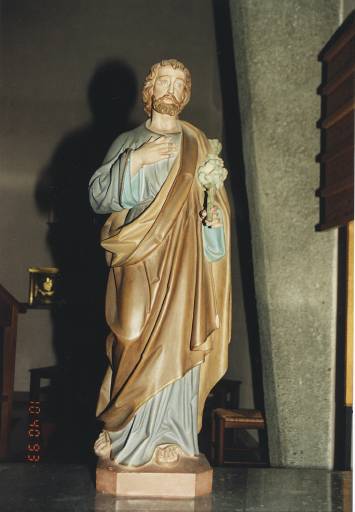 Statue de saint Joseph, fin du 19e siècle ou début du 20e.