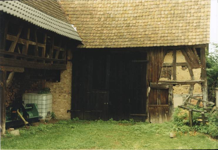 Vue de la grange.