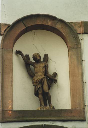 Statue de saint Sébastien