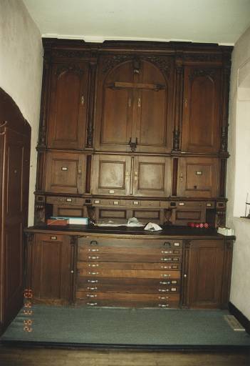 Buffet de sacristie, vers 1913.