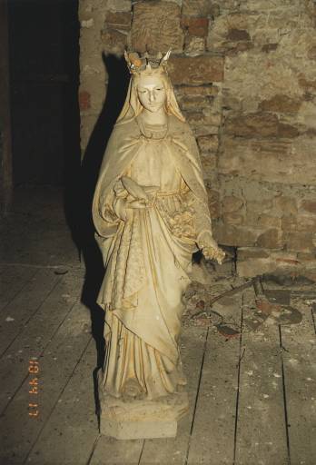 Statue de sainte Elisabeth de Hongrie, limite 19e siècle-20e siècle.