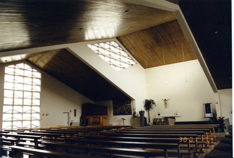 Vue d'ensemble de l'intérieur.