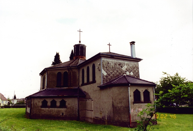 Vue du choeur et de la sacristie.