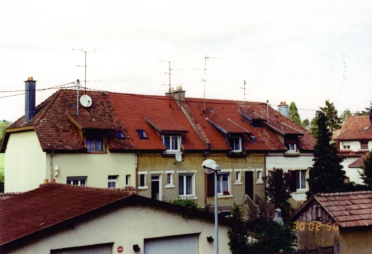 Barrette de 4 logements.