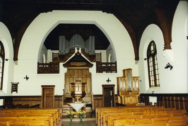 Vue intérieure du temple.