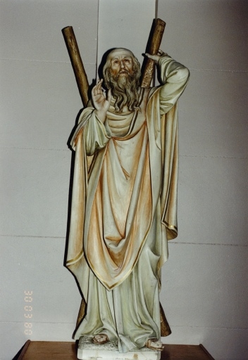 Statue 1, de saint André, 1ère moitié 20e siècle.