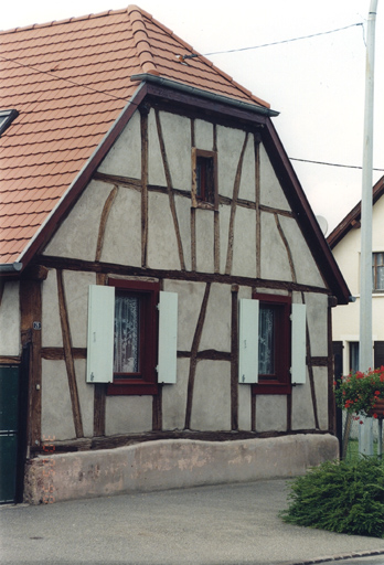 Vue d'ensemble depuis l'est.