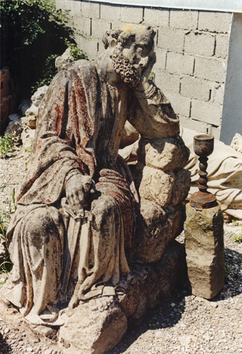 Saint Pierre endormi, par Barta, 1854.