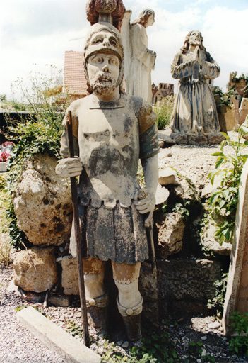 Légionnaire gardant le sépulcre, par Barta, 1854.