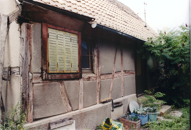 Partie postérieure du logis (angle sud-ouest).