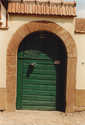 Porte piétonne.