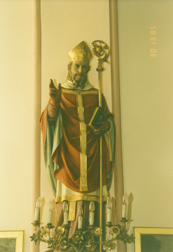 Statue de saint Wolfgang.