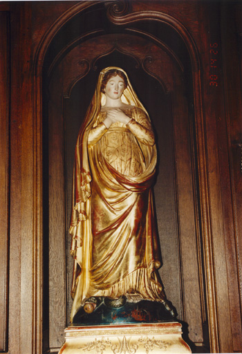 Statue de procession : Immaculée Conception