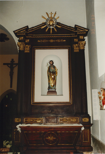 Autel secondaire de saint Joseph, 2e quart 19e siècle.