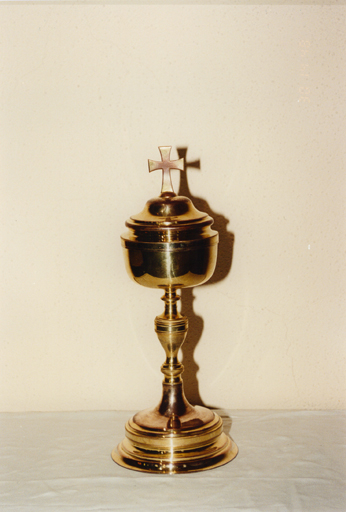 Ciboire 1, 1ère moitié 19e siècle.