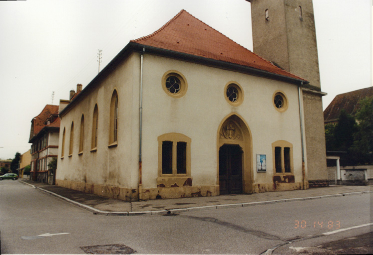 Vue d'ensemble depuis l'ouest.