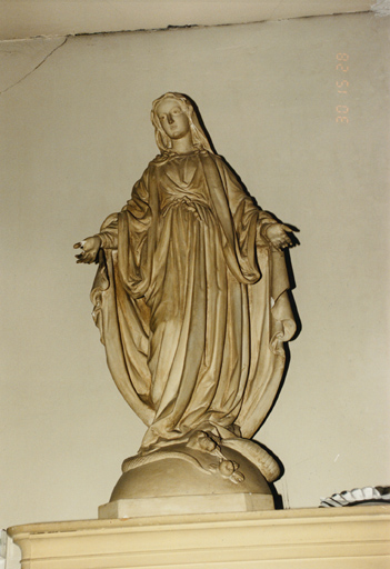 Statue de l'Immaculée Conception, par Th. Pillet.