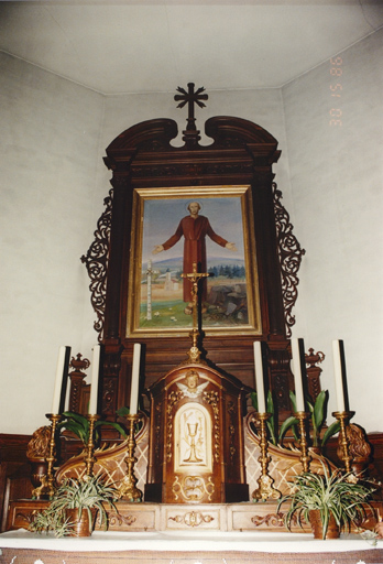 Vue d'ensemble du retable du maître-autel.