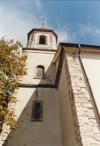 Clocher depuis le sud : vue d'ensemble.