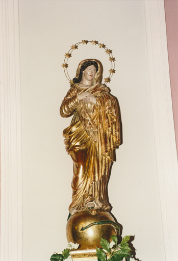 Statue de procession : Immaculée Conception