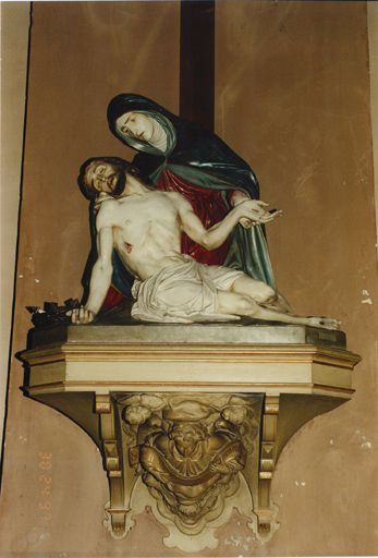 Vierge de pitié, par Mayer (Munich), 2e moitié 19e siècle.