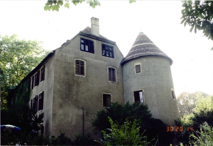 Vue d'ensemble du pignon et de la tour nord.