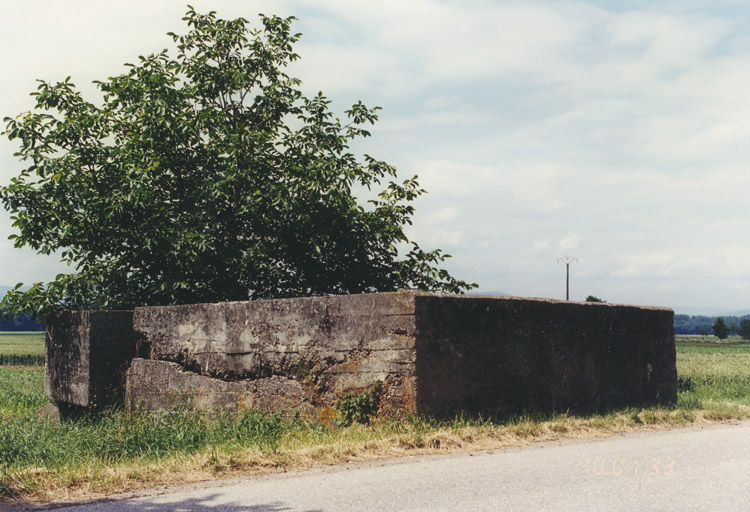 Blockhaus 1. Vue d'ensemble.