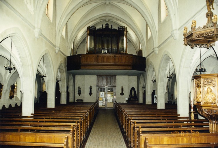 Vue d'ensemble depuis le choeur.