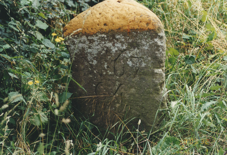 Borne E. Vue partielle.