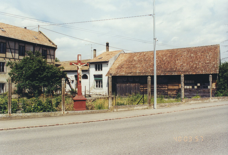 Vue d'ensemble vers l'est.