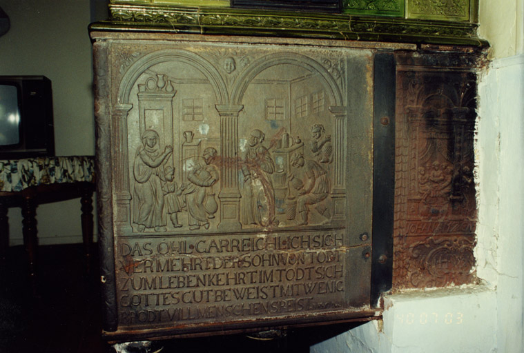 Vue des plaques No 4 et 5.