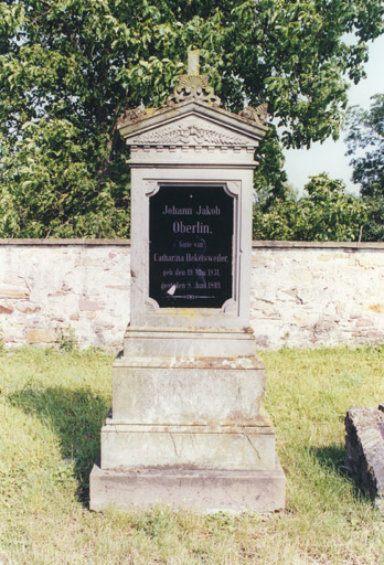 Monument sépulcral de J. J. Oberlin. Vue d'ensemble.