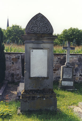 Monument sépulcral de B. Böschlin. Vue d'ensemble.