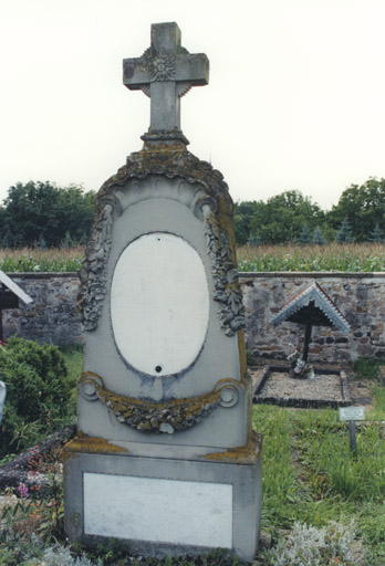 Monument sépulcral de J. A. Zimmermann et M. Oberlin. Vue d'ensemble.