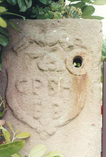 Poteau de jardin.