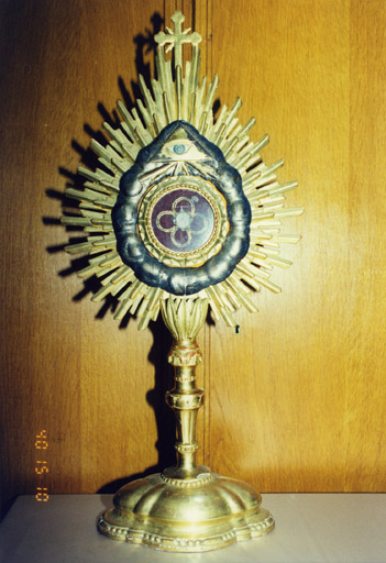 Reliquaire monstrance, de la Sainte-Croix