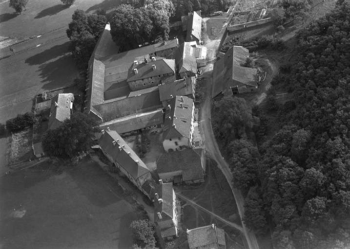 Vue aérienne en 1956.