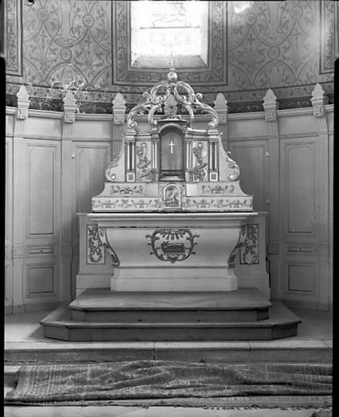 Autel, tabernacle (ensemble du maître-autel)