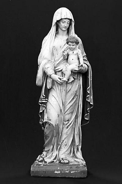 Statue : Vierge à l'Enfant