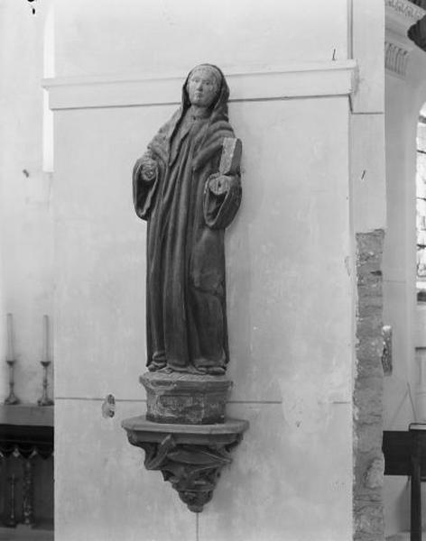 Statue : saint abbé