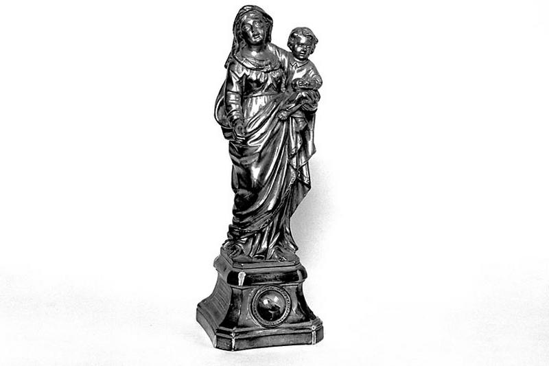 Statuette-reliquaire : Vierge à l'Enfant