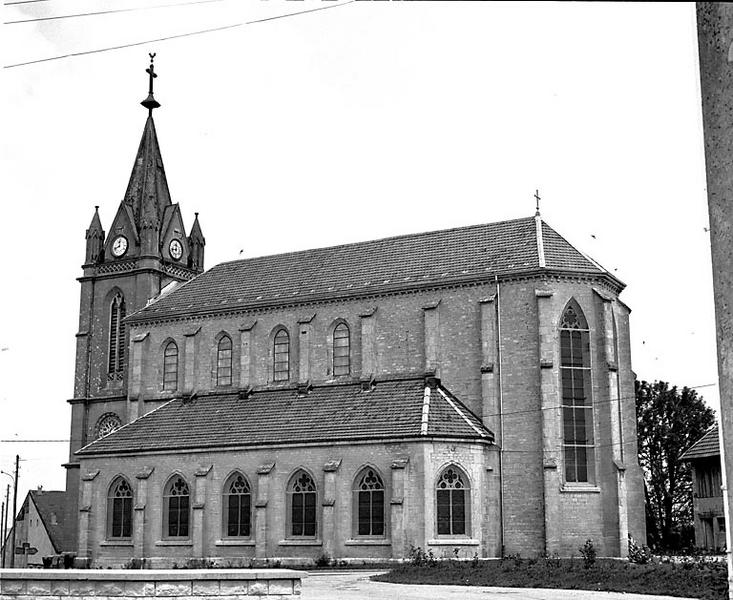 Façade latérale sud.