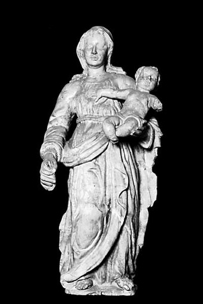 Statue : Vierge à l'Enfant