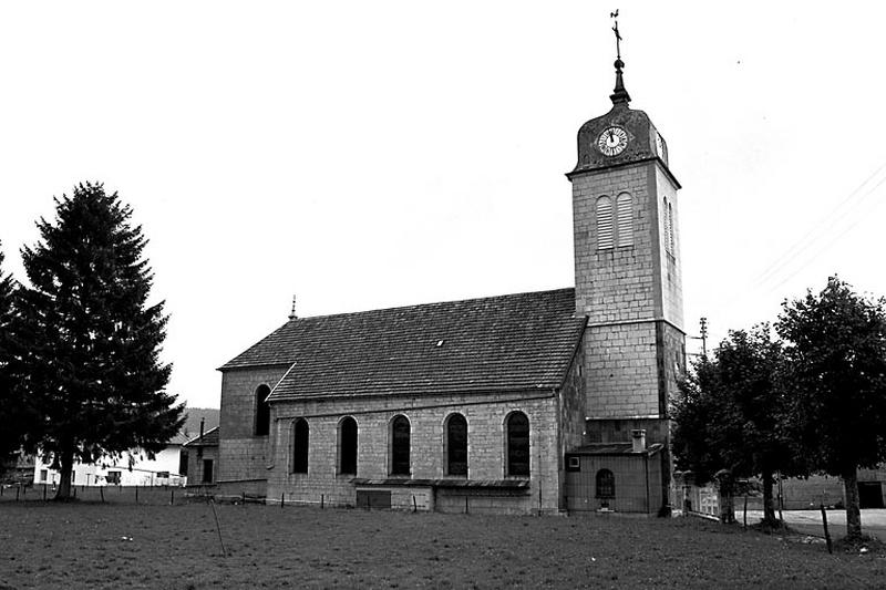 Façade latérale gauche.